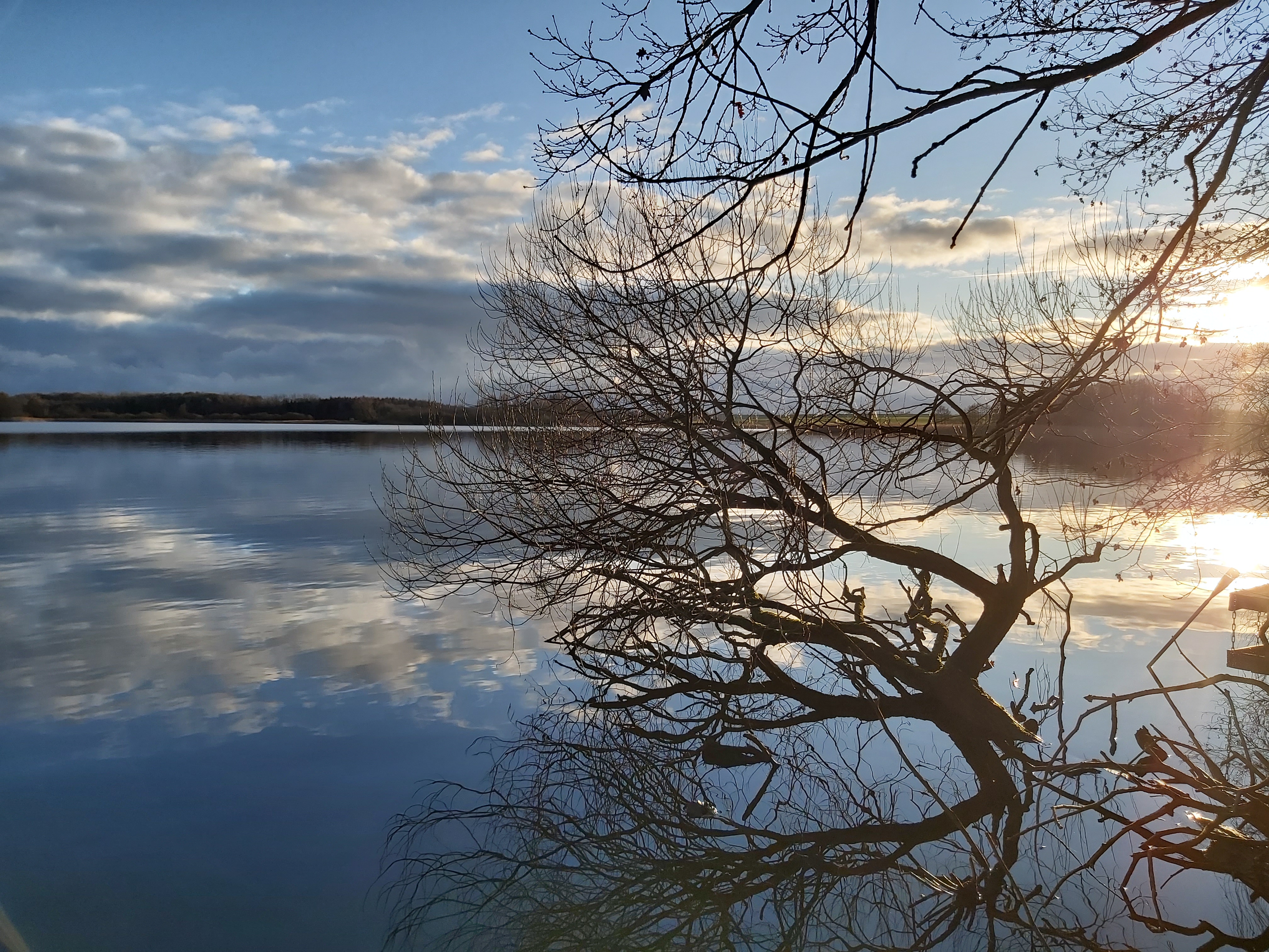 Dobbertiner See im Winter