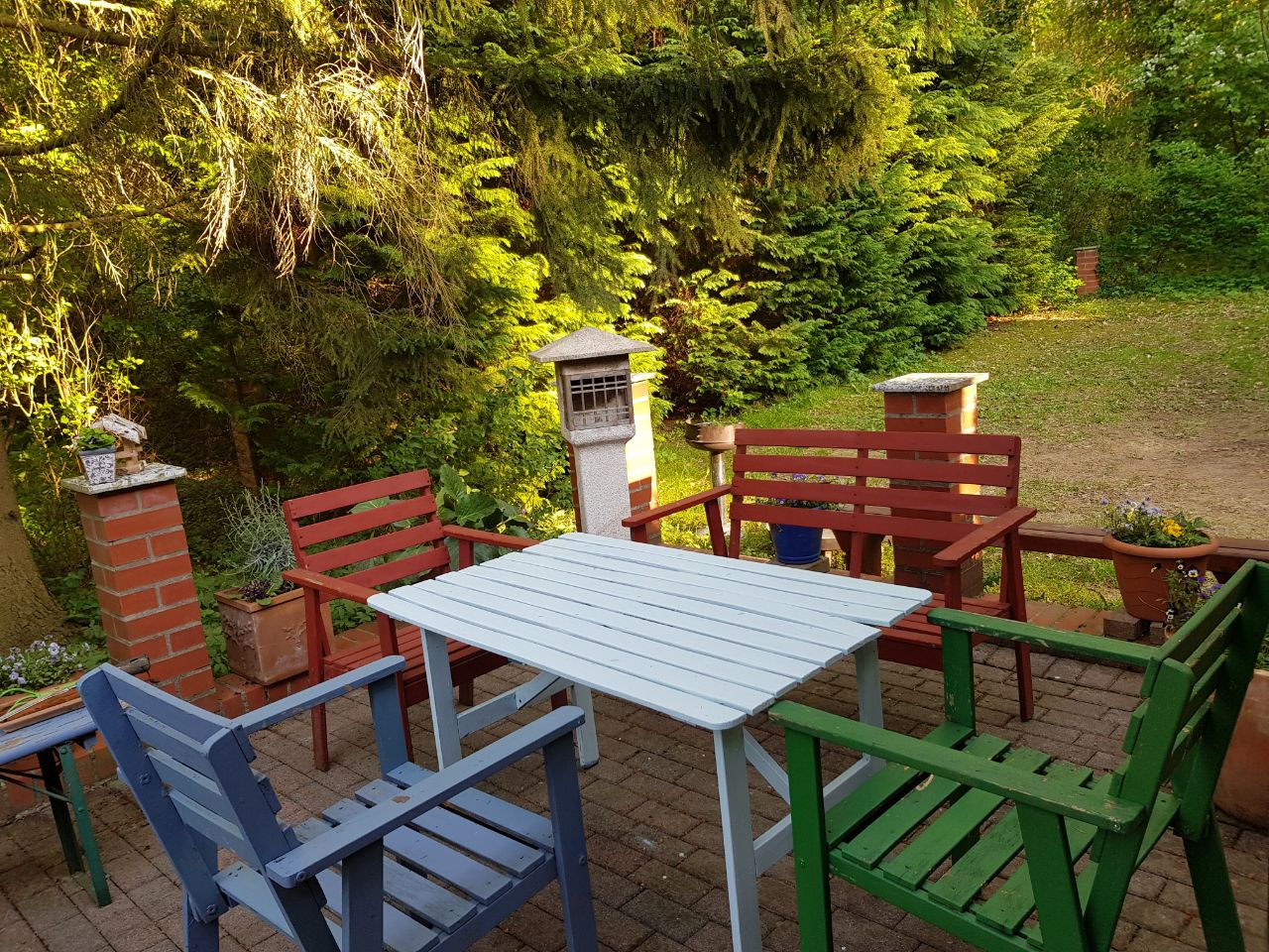 Sitzecke Terrasse